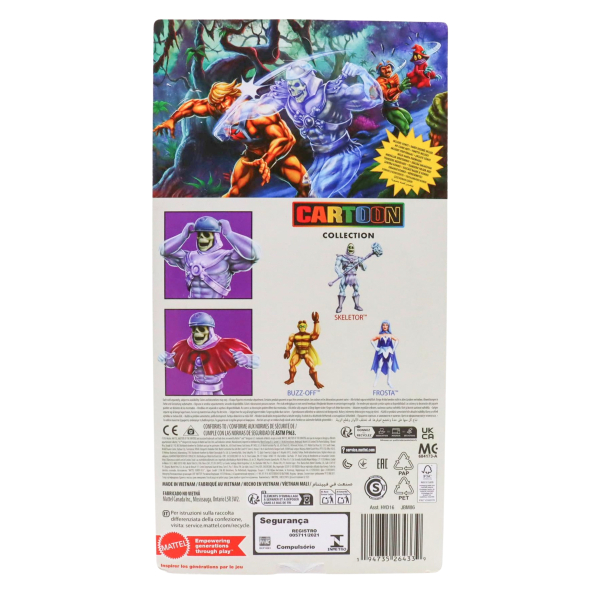 Masters of the Universe Skeletor Rückansicht